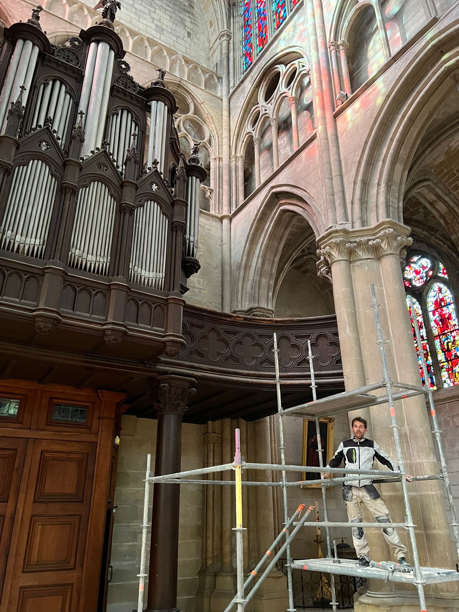 restauration église saint julien tours